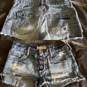 bullhead jean shorts